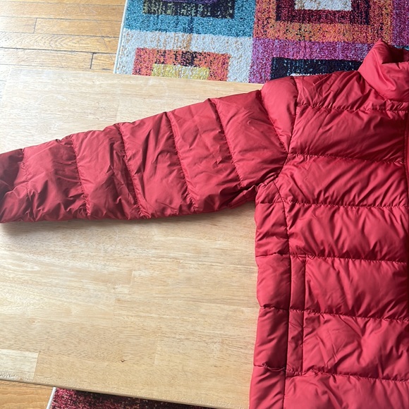 RARE COLOR !The North Face Men's Rust Red Puffer Jacket 550 fill - Picture 3 of 4